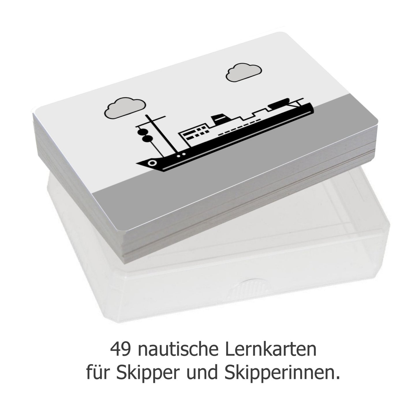 SKIPPERCARDS - 49 nautische Lernkarten - Lichterführung und Signalkörper gemäß KVR