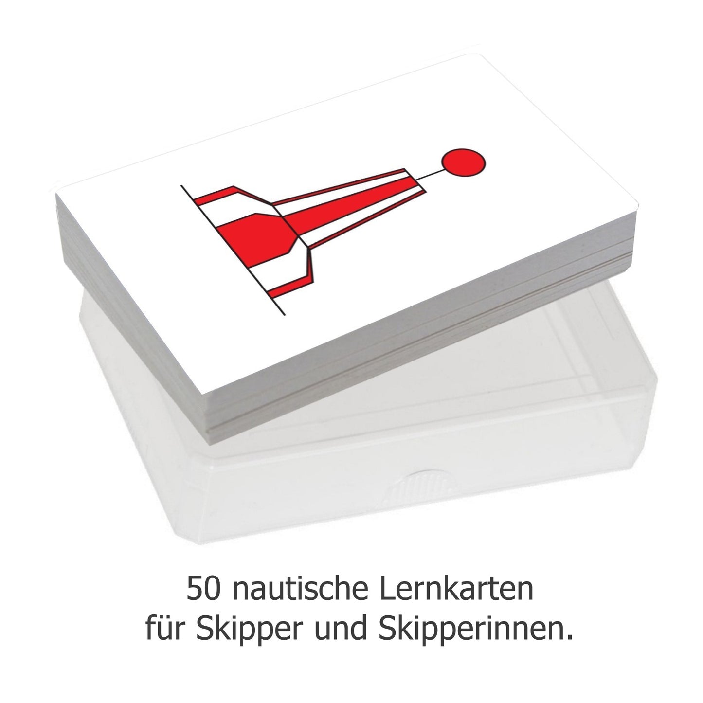 SKIPPERCARDS - 50 nautische Lernkarten - Seezeichen, Kardinal- und Lateralsystem