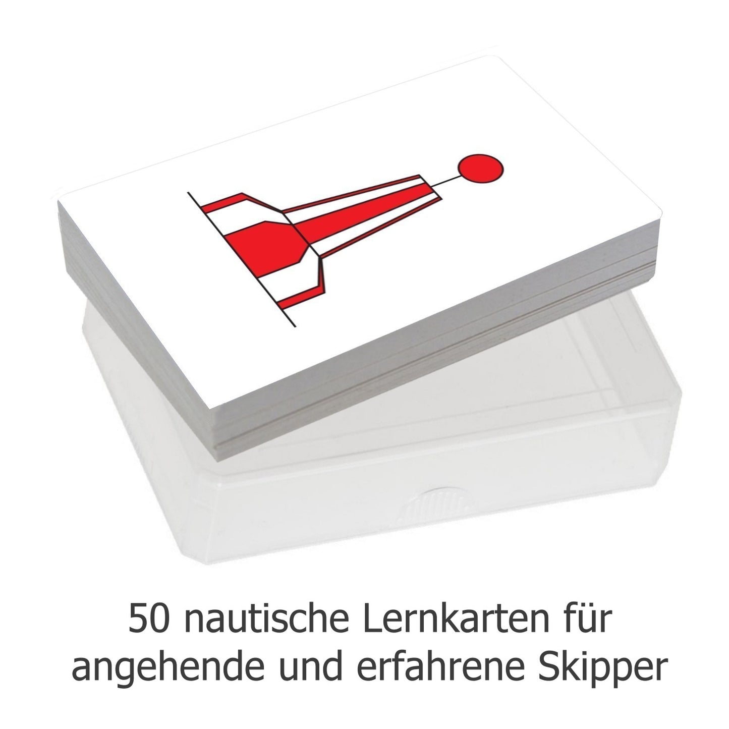 SkipperCards® - 50 nautische Lernkarten - Seezeichen, Kardinal- und Lateralsystem